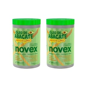 Creme De Tratamento Novex 1Kg Oleo De Abacate - Kit Com 2Un