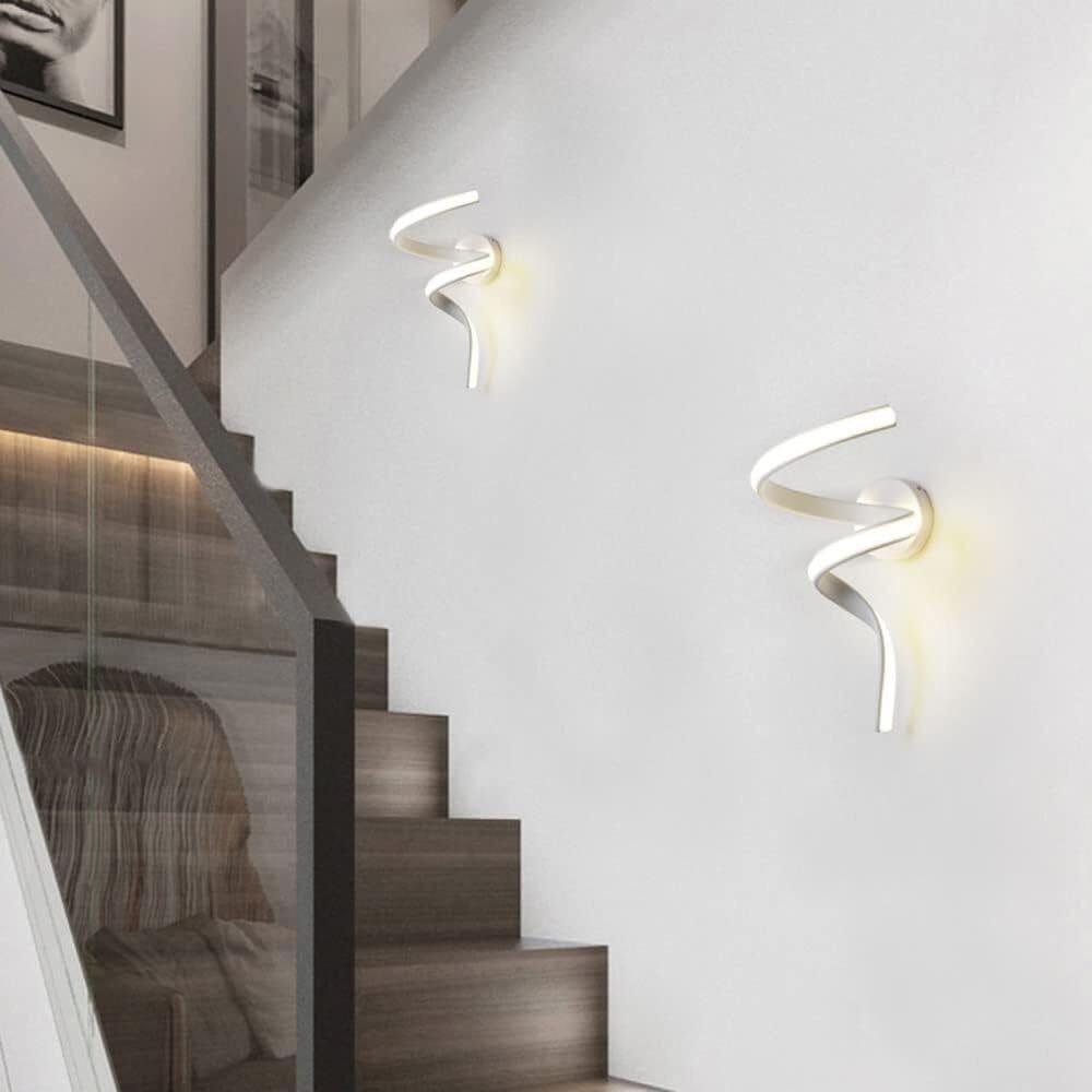 Arandela Fluire L30Cm C20Cm A40Cm 1Xled Integrado 12W 3000K 720Lm Ip20 Branco