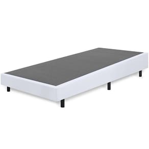 Cama Box Solteirão Anti Refluxo Branco Inclinada 97x203cm BF Colchões