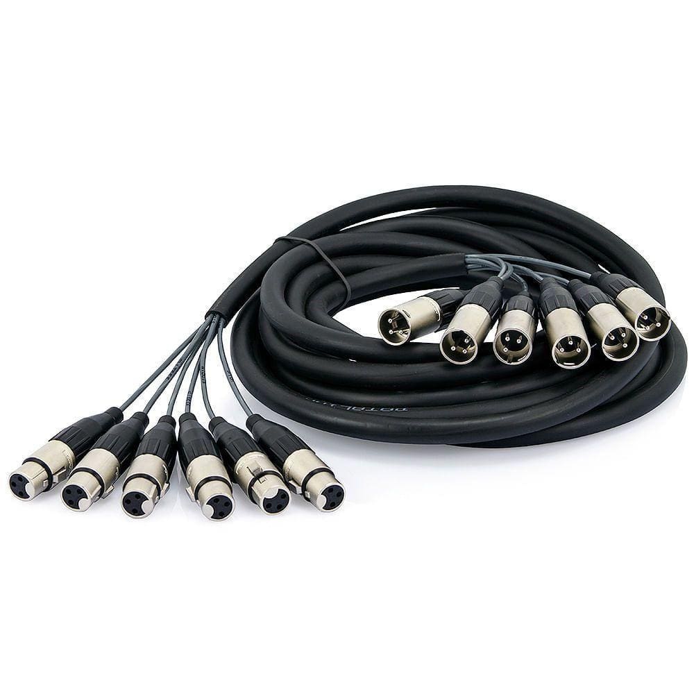 Multicabos Xlr 20 Vias Santo Angelo - 2 Mt