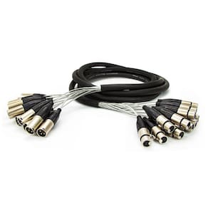 Multicabos Xlr 12 Vias Amphenol - 30 Mt