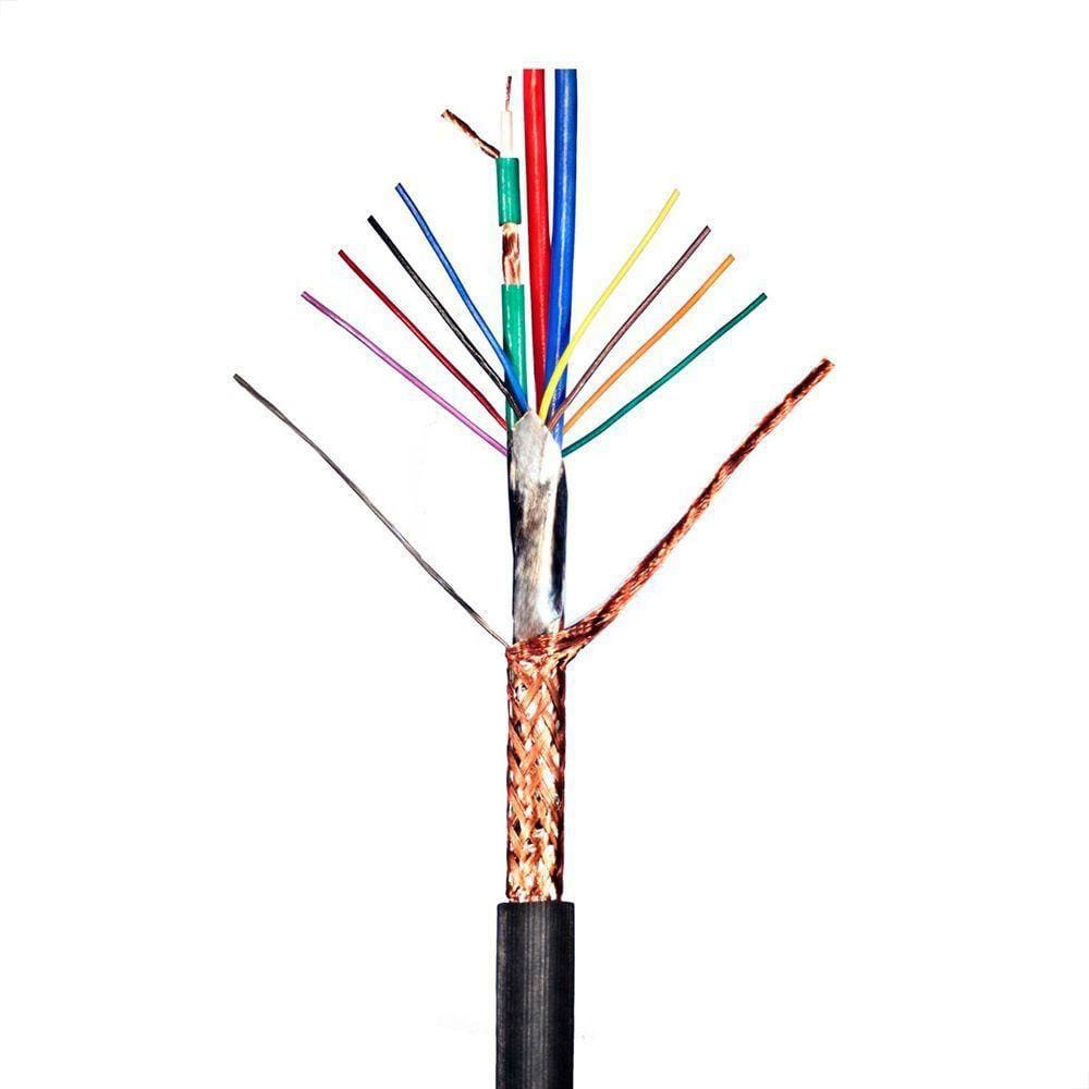 Cabo Vga Rgb Dupla Blindagem - 45 Mt