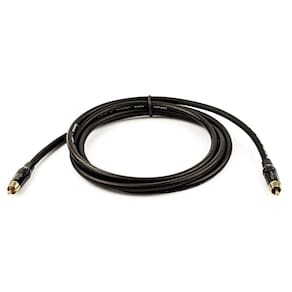 Cabo Coaxial Digital (spdif) Preto - 40 Metros