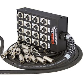 Medusa 16 Vias Montada Conectores Santo Angelo - 25 Mt