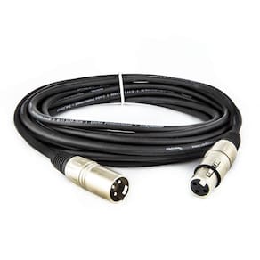 Cabo Xlr Macho X Xlr Balanceado Profissional - 3 Metros