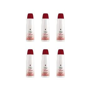 Desodorante Spray Tabu Flores 90Ml - Kit Com 6Un
