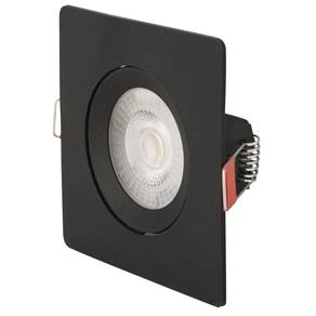 Spot Led Tramontina Quadrado 5 W 6500 K Preto Com Luz Branca