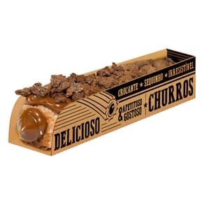 Caixa Embalagens Para Churros Com Frases 50 Unidades