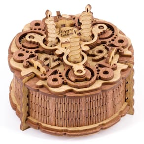 Caixa de presente de quebra-cabeça IDventure Birthday Cake Treasure Box