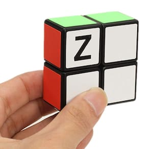 Cubo de velocidade Magic Cube Cuberspeed Z 2x2x1 Super Floppy Black