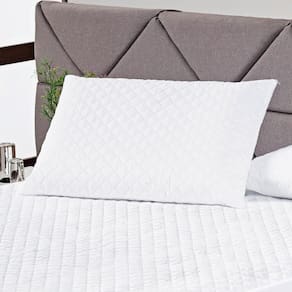 Kit 2 Protetores Travesseiro 70Cm X 50Cm Impermeável Branco