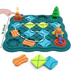 Jogo de tabuleiro STEM Bonitoto Logical Road Builder 3-7 anos