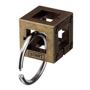 Puzzle BePuzzled Hanayama Metal Brainteaser Nível 2 Mensa 12