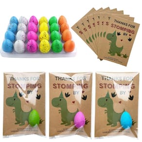 Party Favors Dinosaur, suprimentos de aniversário, pacote com 24 ovos de dinossauro