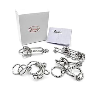 Quebra-cabeças Metal Brain Teasers Zooshine Vantage (nível avançado)