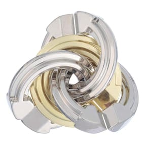 Quebra-cabeça Hanayama Cast Cyclone Dificuldade Nível 5 Metal