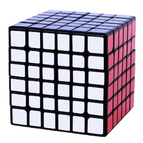 Quebra-cabeça Speed Cube IRRDFO 6x6 Magic Cube preto