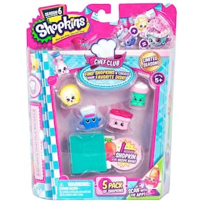Pacote Toy Shopkins Chef Club com livro de receitas e aplicativos