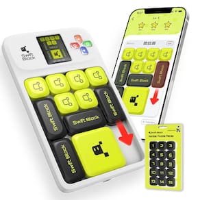 Conjunto de jogos de quebra-cabeça Swift Block WiSlide com aplicativo SlideVerse