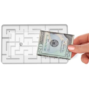 Porta-presentes Puzzle Box Tech Tools Money Maze para dinheiro