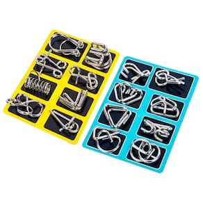 Puzzle Toy Toy Toyvian Metal Puzzles Brain Teasers QI Test x16
