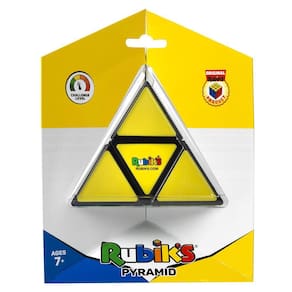 Puzzle Rubik`s Ideal Pyramid Twist Turn Aprenda mais de 8 anos
