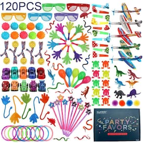 Prize Box Toys Amy & Benton 120 unidades para festa de aniversário infantil