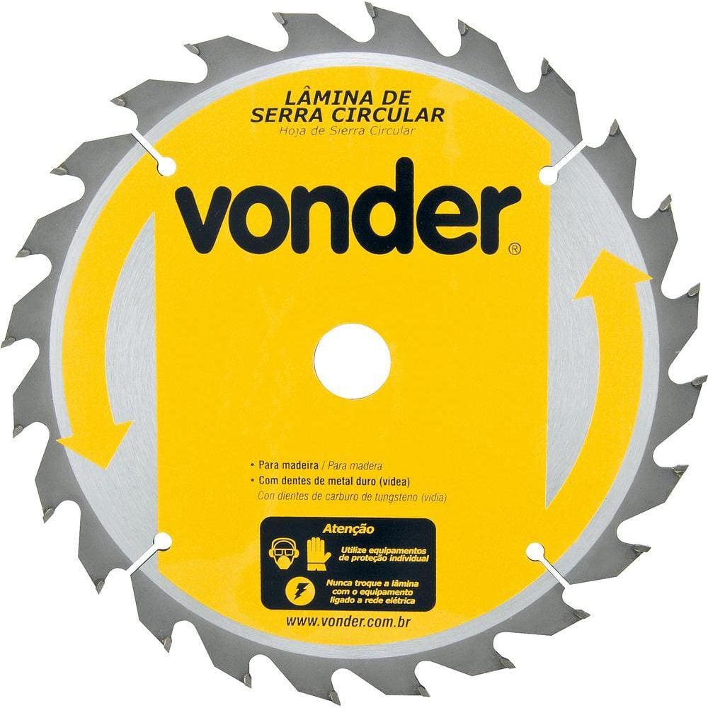 Lamina Serra Circular Vídea 235x25x3,0mm 48 Dentes 5600 Rpm