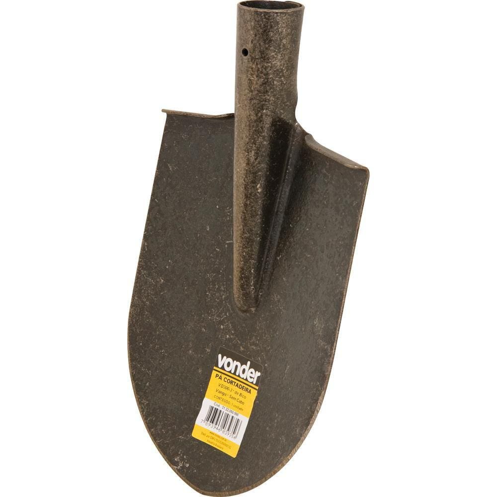 Pá cortadeira de bico 218x277mm n.3 sem cabo vd300 - Vonder