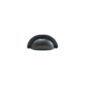 Puxador Móveis Retrô Concha Metal Colonial Bronze Velho