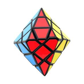 Cubo de velocidade de cone duplo UMESCENE 3x3x3, cone hexagonal preto
