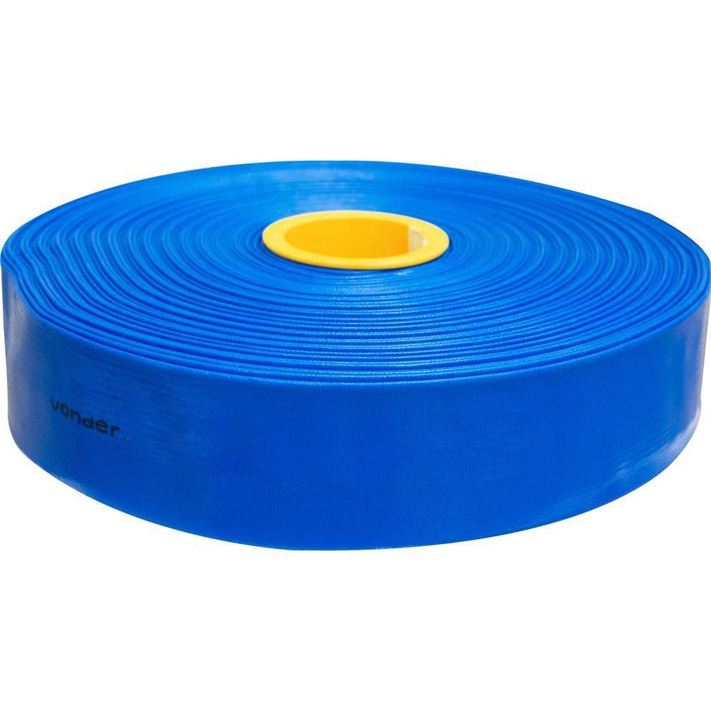 Mangueira Chata 3” Azul com 50 metros - Vonder