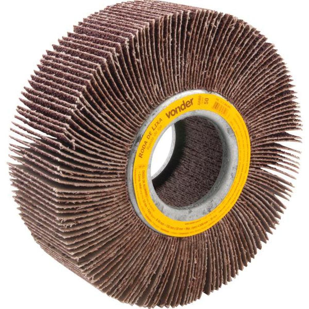 Roda de Lixa 150x50mm sem Haste G50 - Vonder