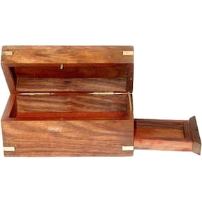 Caixa Puzzle Box TOSQP27 Secret Brainteaser com compartimento oculto