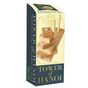 Quebra-cabeça de madeira House of Marbles Tower of Hanoi 50th Anniversa