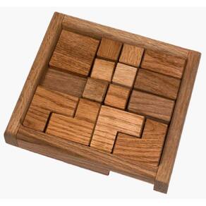 Puzzle Square Root Games Dirty Dozen 0009 l Hardwood