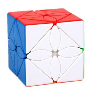 Cubo de quebra-cabeça LiangCuber MoYu MeiLong Ivy Maple Leaves Skewb 5