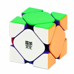 Quebra-cabeça Skewb Cuberspeed MoYu WeiLong Maglev sem adesivo