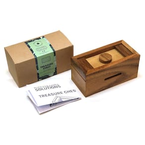 Jogo Treasure Chest Puzzle Lock Box SiamMandalay para crianças