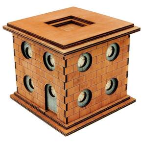 Puzzle Box Logica Puzzles Art. O estúdio dos artistas Leonardo