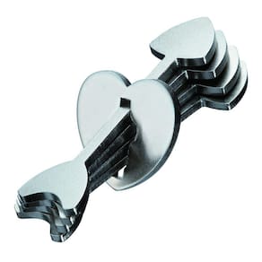 Puzzle BePuzzled Arrows Hanayama Cast Metal Brain Teaser