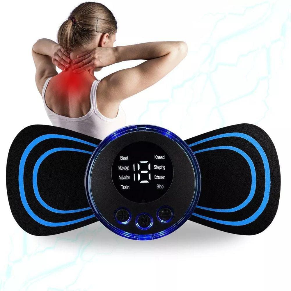 Mini Massageador Portátil Recarregável: Massagem Que Alivia