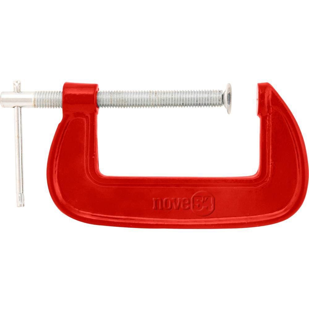 Grampo tipo c 6” ferro fundido leve - Nove54