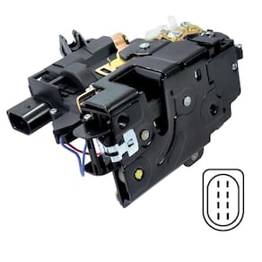Fechadura Elétrica 8 Pinos Diant DIR Golf G5 G6 98 a 13