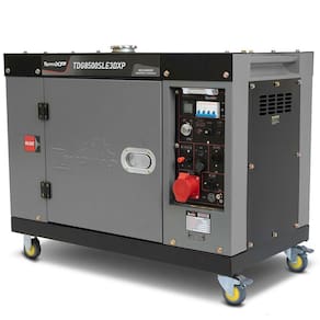 Gerador de Energia Cabinado a Diesel TDG8500SLE3DXP 4T 498cc 7,5KVA Trifásico 220V Partida Elétrica - TOYAMA-251-076