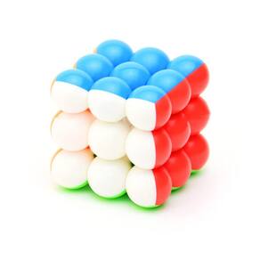 Puzzle Cube CuberSpeed YJ 3x3 Ball Cube Bead sem adesivo