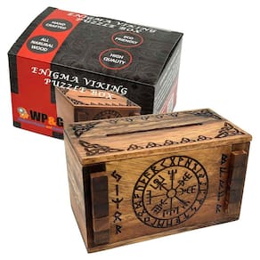 Puzzle Box Winshare Quebra-cabeças e jogos Enigma Viking Secret