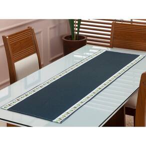 Caminho De Mesa Retangular 1,35M X 0,45M Estampado Cactos