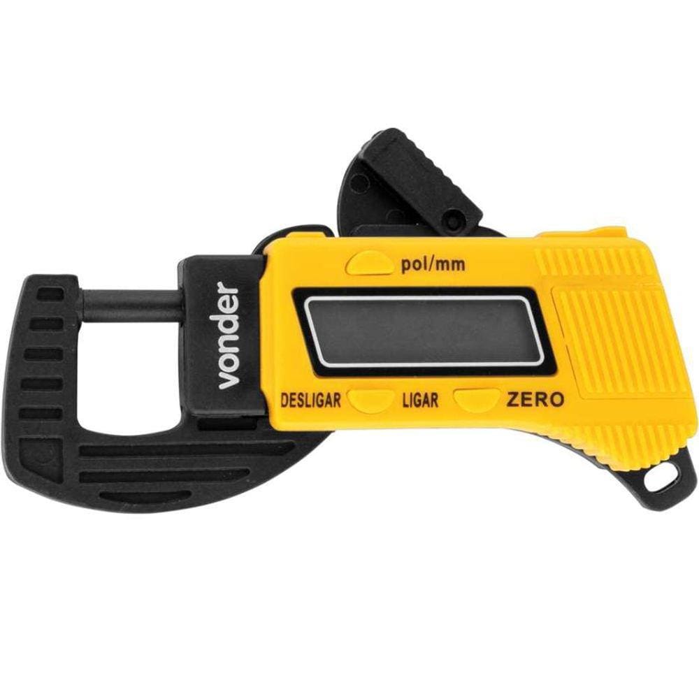 Medidor De Espessura Digital 0-12,7mm Vonder