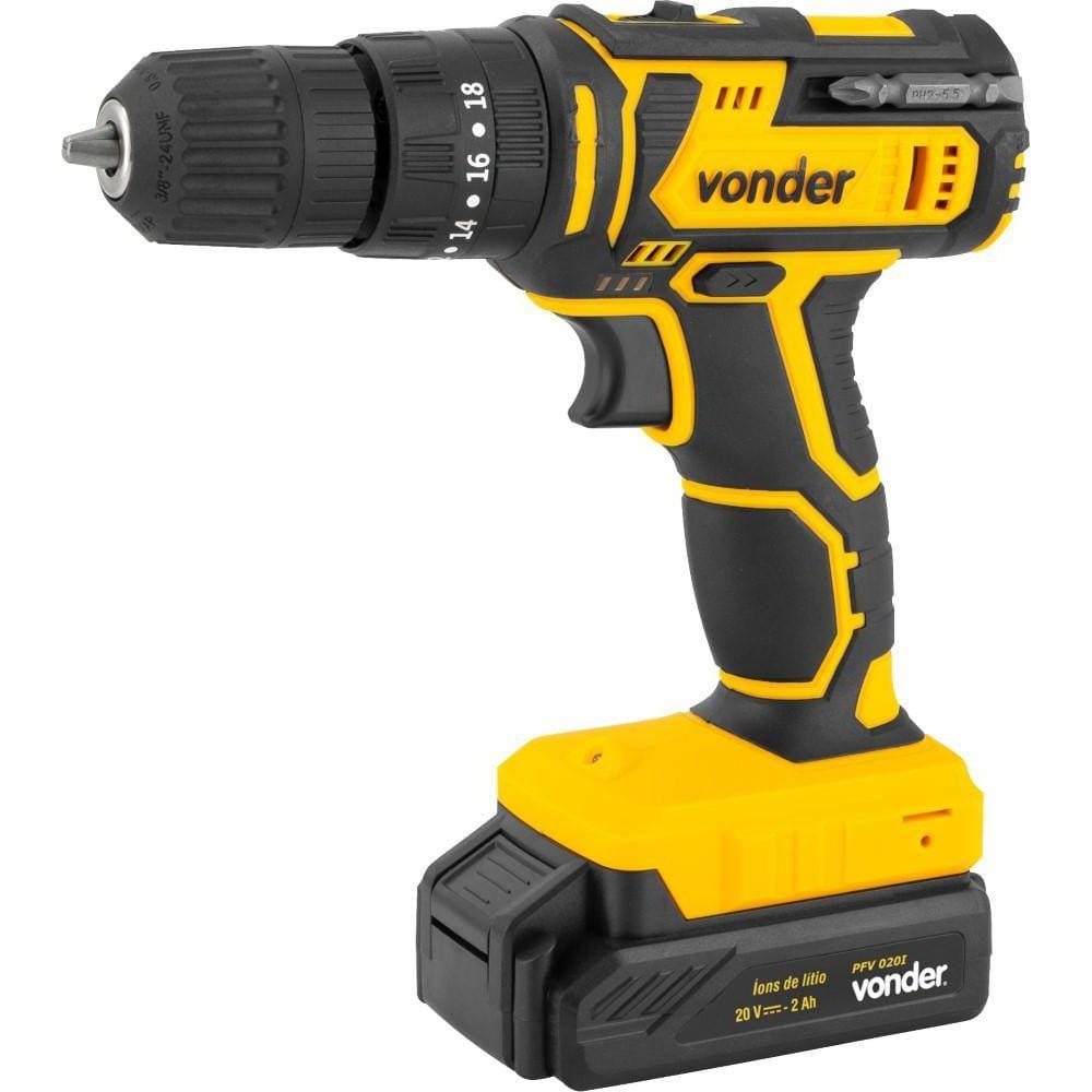 Parafusadeira/Furadeira Com Impacto 20 V Pfv 078 Vonder